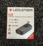 LED Lenser K6R Safety Rechargeable LED Keyring Alarm Torch (400 Lumens)