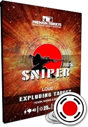 The Sniper - Air rifle target - Flash, Smoke & Bang - Loud, Exploding Target