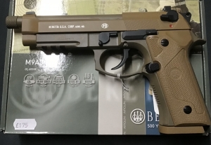 Beretta Mod M9A3 Desert Tan 4.5mm BB [CO2 Air Pistol by Umarex]