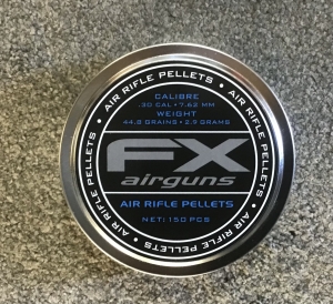 FX .30 Premium 7.62mm 44.8gr Pellets 150pk