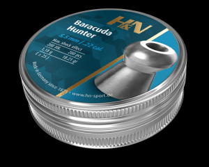 H&N Baracuda Hunter Pellets 5.50mm .22 Tin of 200 by H&N