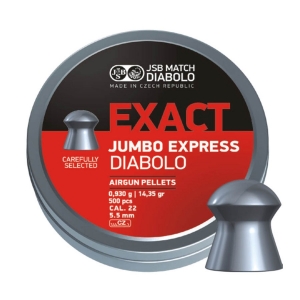 JSB Exact Express .22 (5.52mm) Airgun Pellets